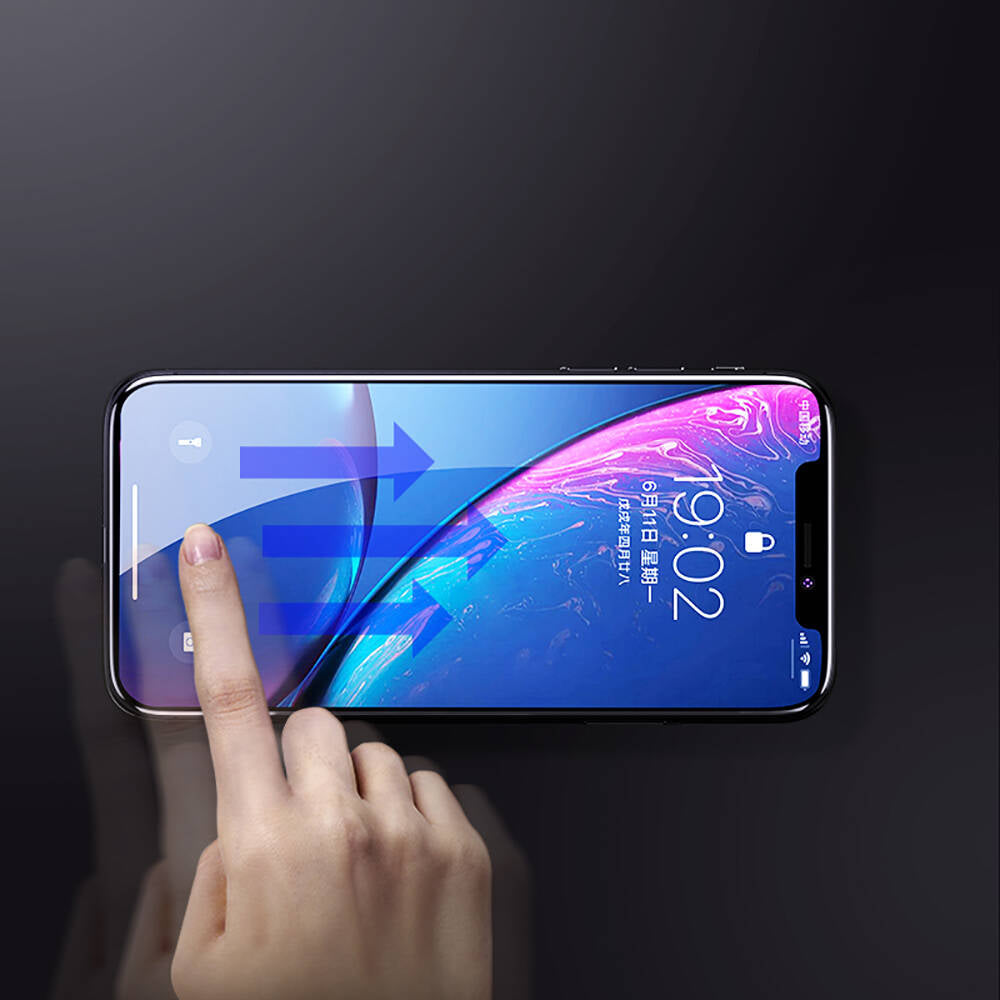iPhone 11 Hidrofobik Ve Oleofobik Özellikli Benks Air Shield Ekran Koruyucu 10'lu Paket Şeffaf