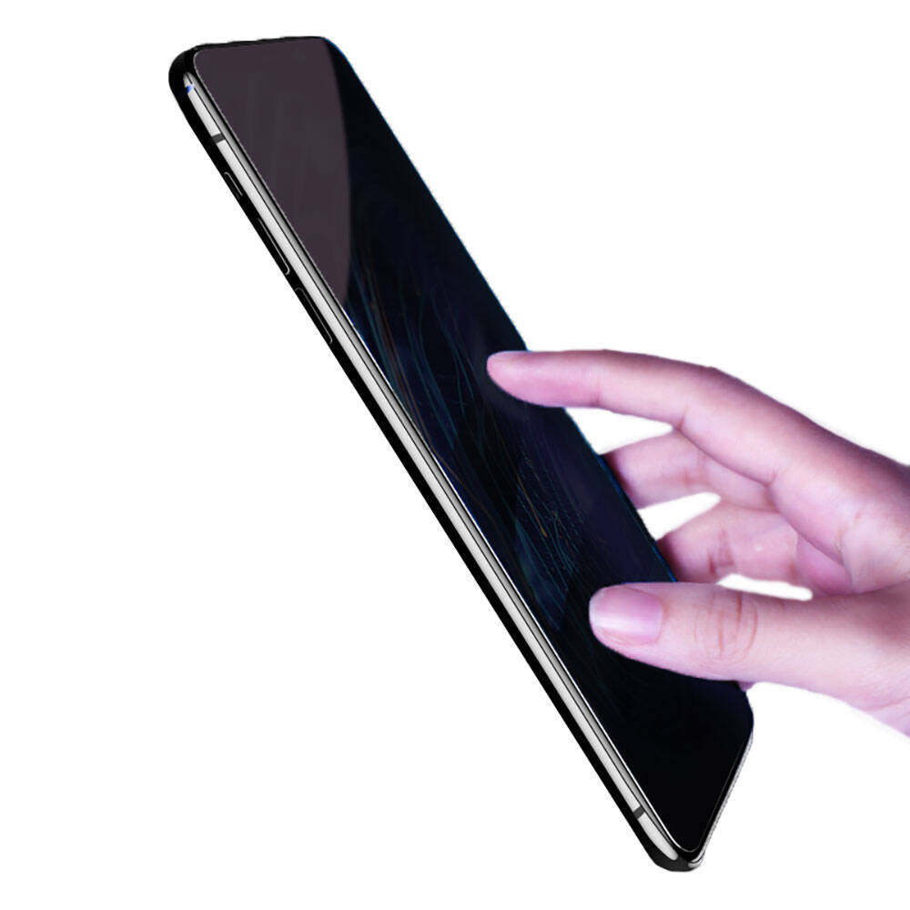 iPhone 11 Hidrofobik Ve Oleofobik Özellikli Benks Privacy Air Shield Ekran Koruyucu 10'lu Paket Şeffaf