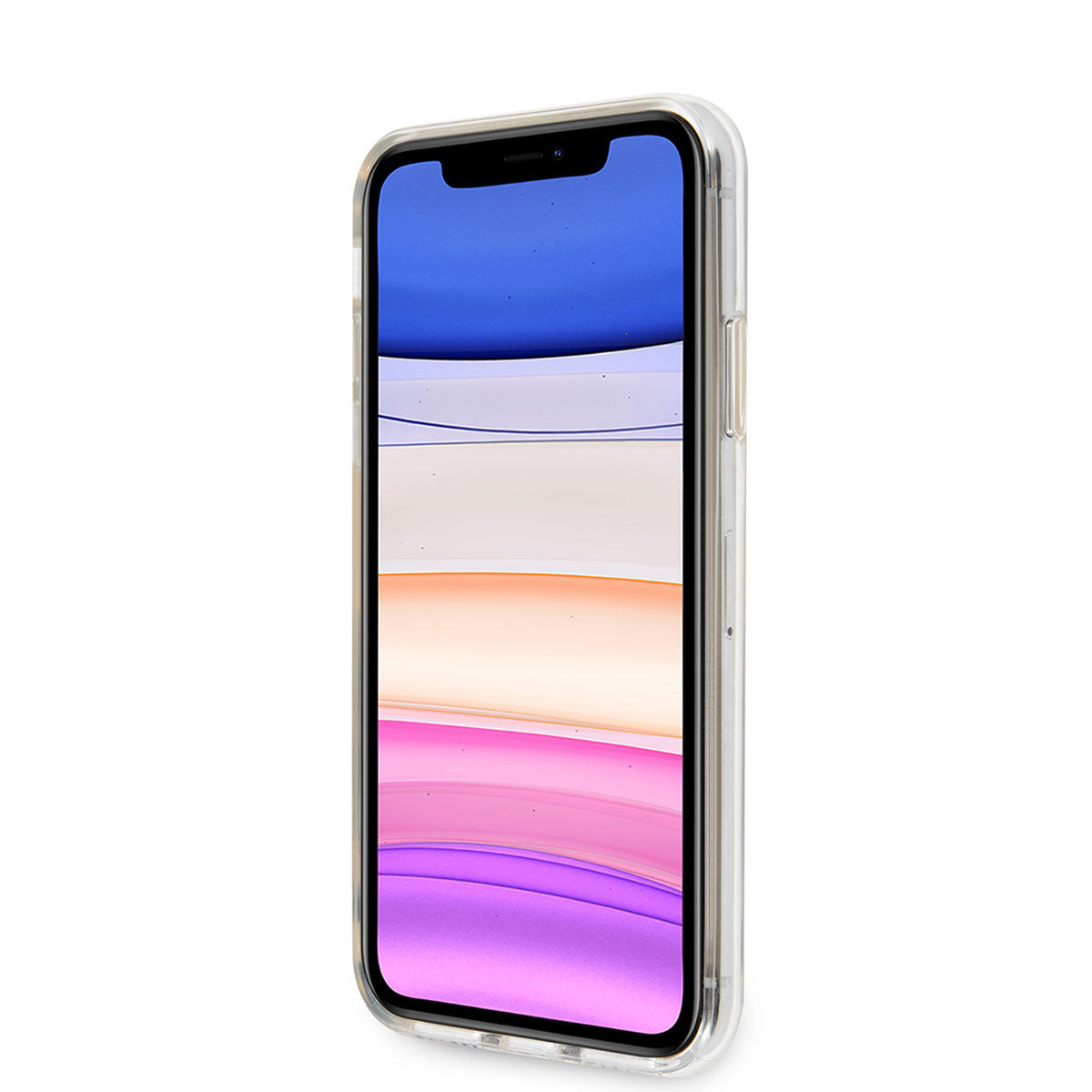 iPhone 11 Kılıf Karl Lagerfeld Sert TPU K&C Dizayn Kılıf Renksiz