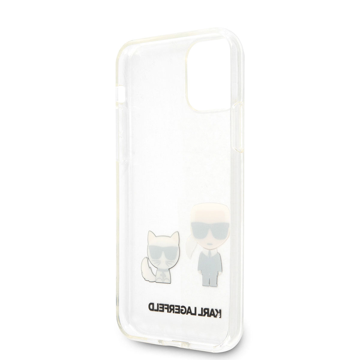 iPhone 11 Kılıf Karl Lagerfeld Sert TPU K&C Dizayn Kılıf Renksiz