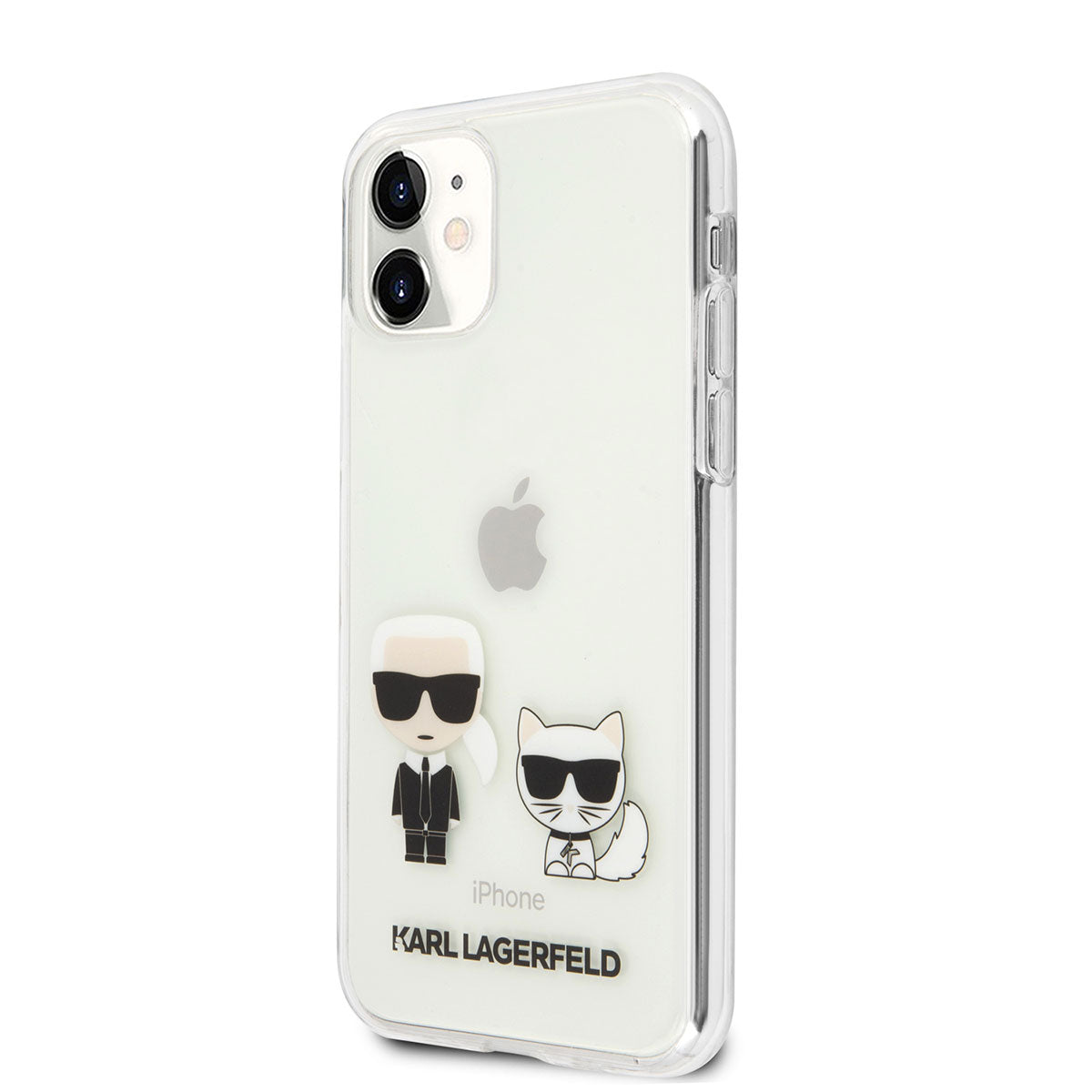 iPhone 11 Kılıf Karl Lagerfeld Sert TPU K&C Dizayn Kılıf Pembe