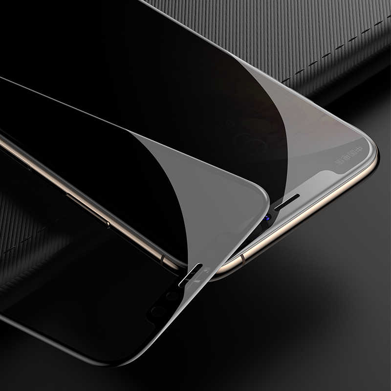 Apple iPhone 11 Pro Max Benks 0.3mm V Pro Privacy Ekran Koruyucu Siyah