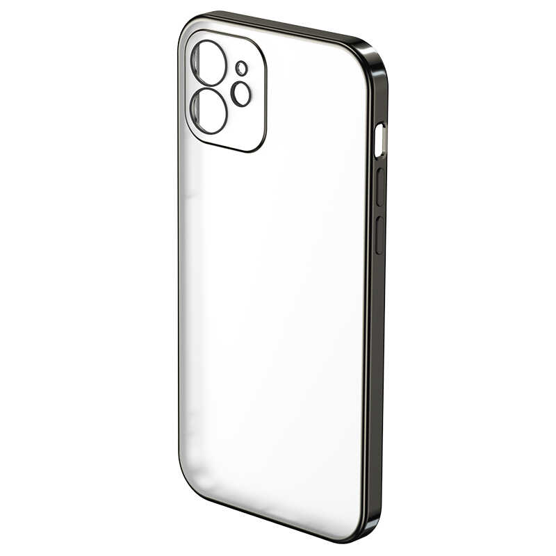 iPhone 12 Benks Matte Electroplated TPU Kılıf Siyah