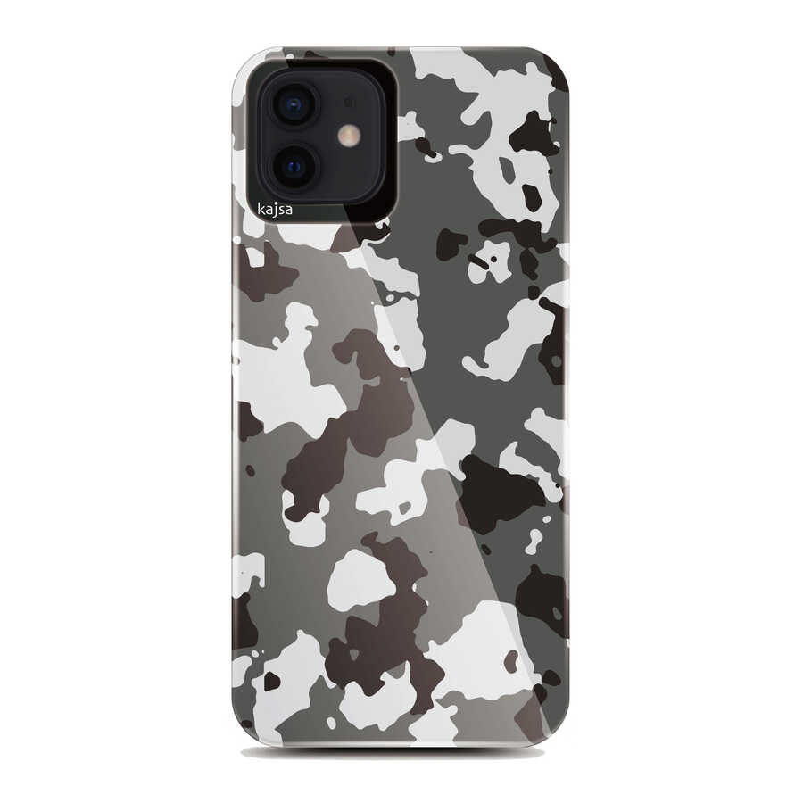 iPhone 12 Kılıf Kajsa Camo Kılıf NO3