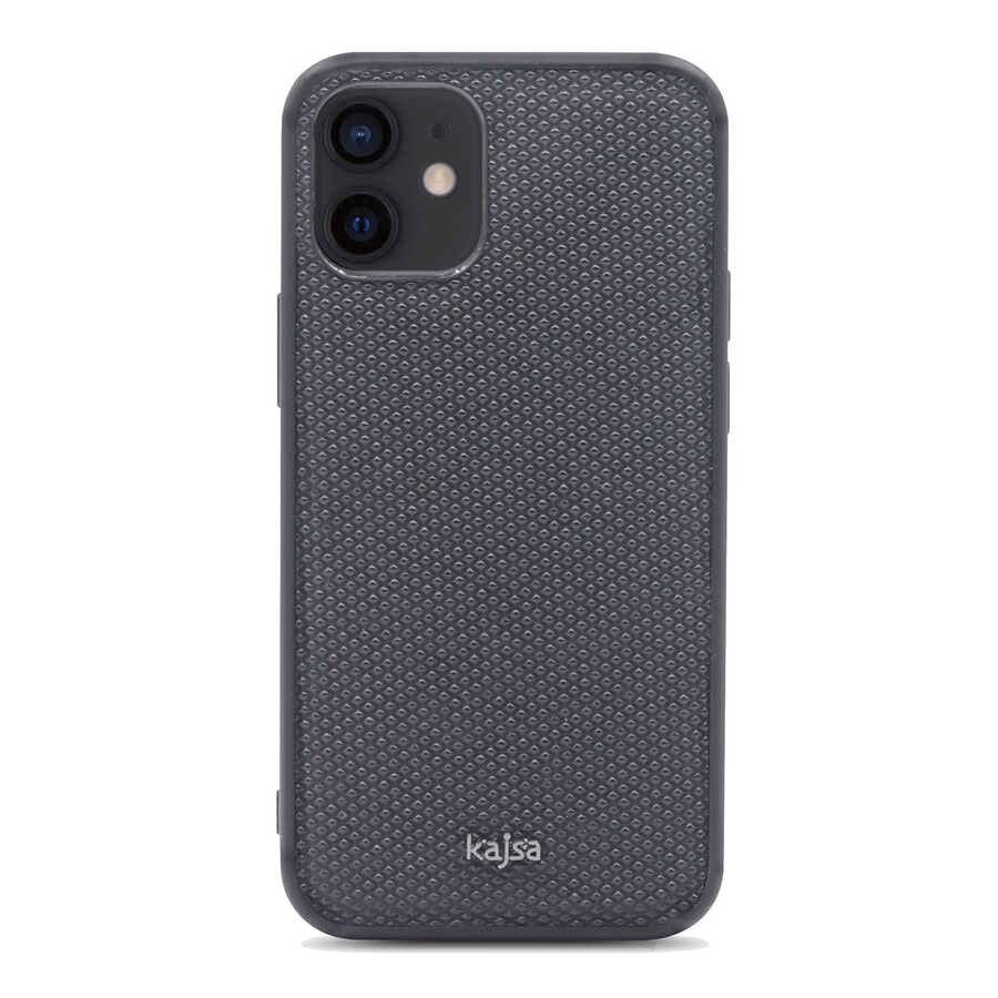 iPhone 12 Kılıf Kajsa Preppie Serisi Dark Kılıf NO2