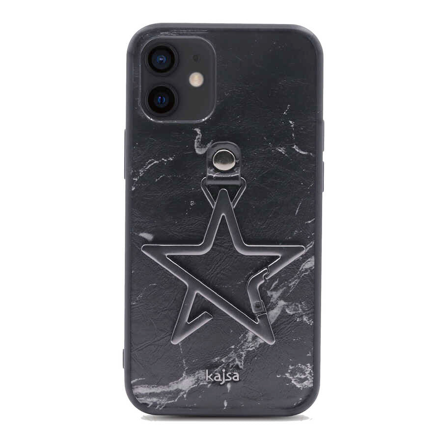 iPhone 12 Kılıf Kajsa Starry Serisi Marble Kılıf NO1