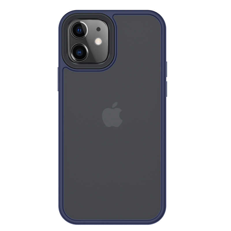 iPhone 12 Mini Kılıf Benks Hybrid Kılıf Lacivert
