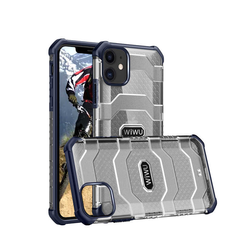 iPhone 12 Mini Kılıf Wiwu Voyager Kılıf Siyah