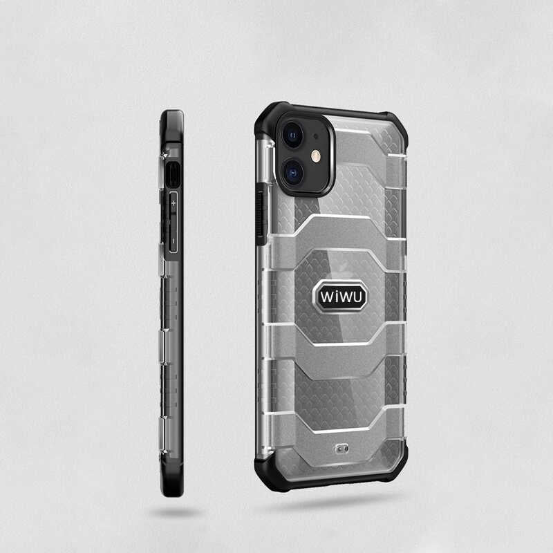 iPhone 12 Mini Kılıf Wiwu Voyager Kılıf Siyah