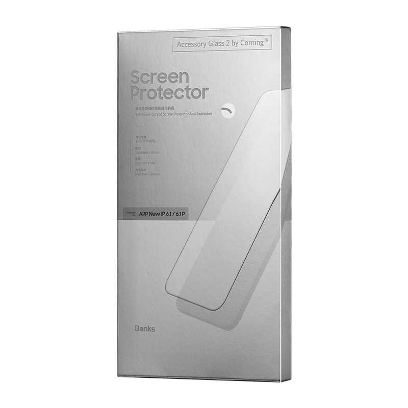 iPhone 12 Pro Benks CKR+ Corning Ekran Koruyucu Siyah