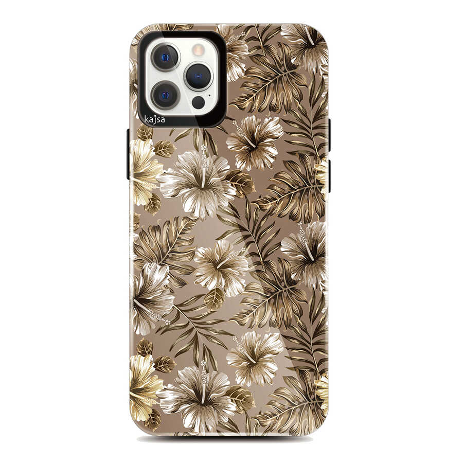 iPhone 12 Pro Kılıf Kajsa Botanic Kılıf NO1