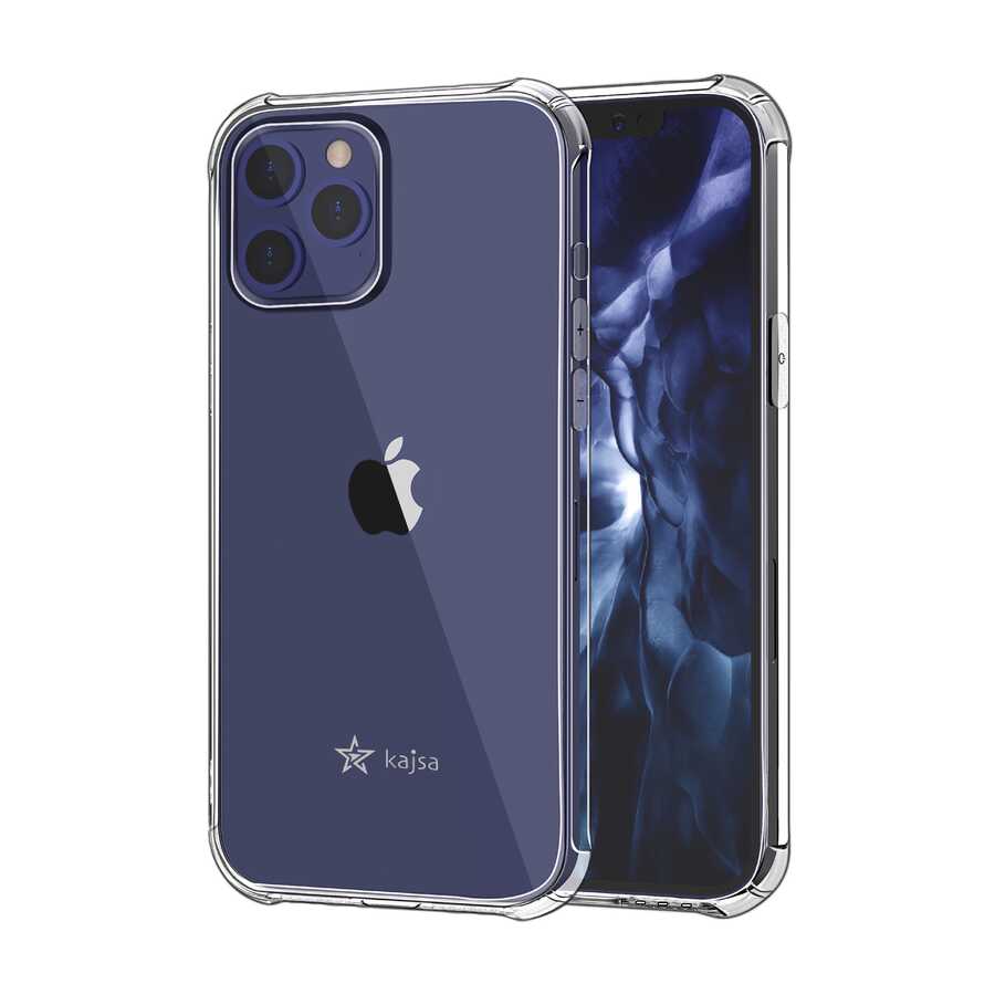 iPhone 12 Pro Kılıf Kajsa Transparent Kılıf Renksiz