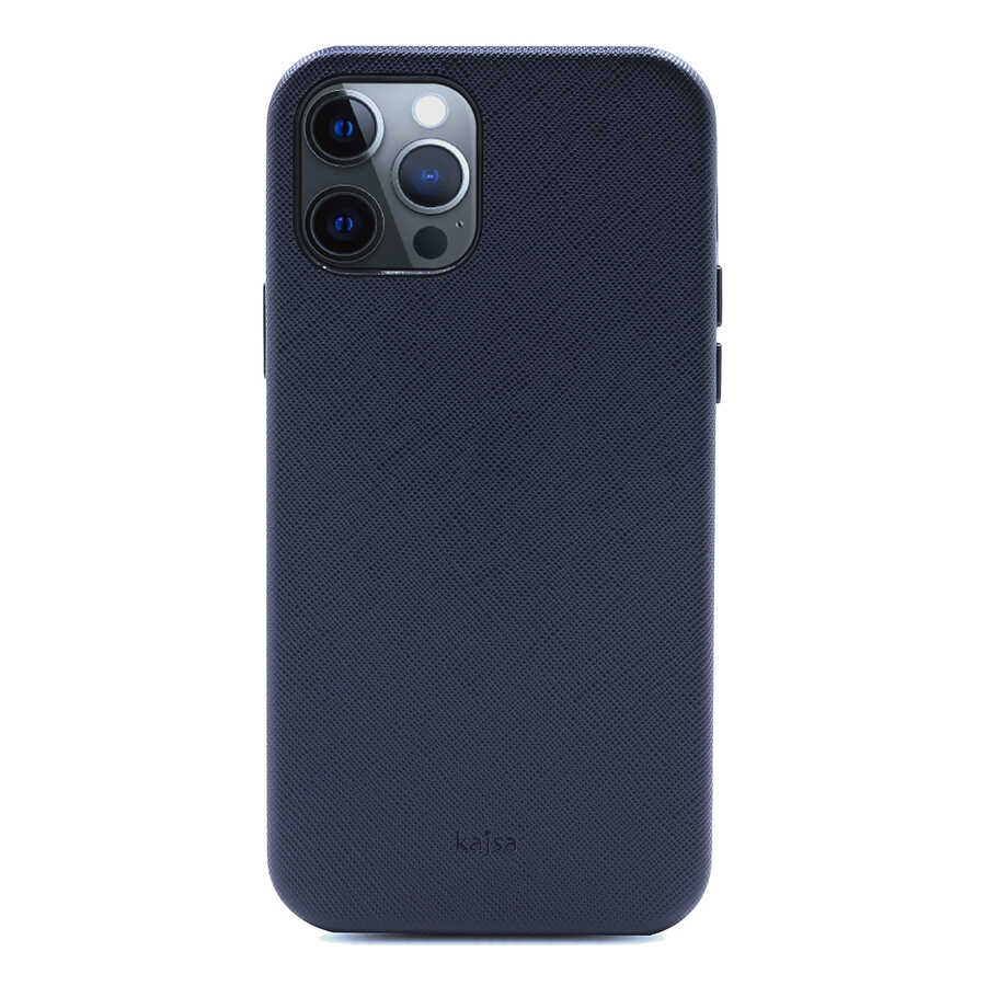 iPhone 12 Pro Kılıf Kajsa Woven Kılıf Mavi