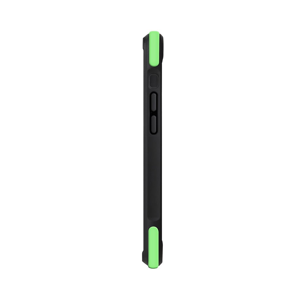 iPhone 12 Pro Max Kılıf SkinArma Standlı Deri Görünümlü Funsha Kılıf Yeşil