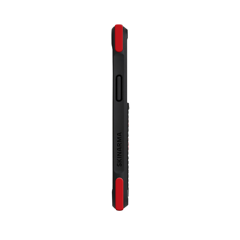 iPhone 12 Pro Max Kılıf SkinArma Standlı Deri Görünümlü Funsha Kılıf Yeşil