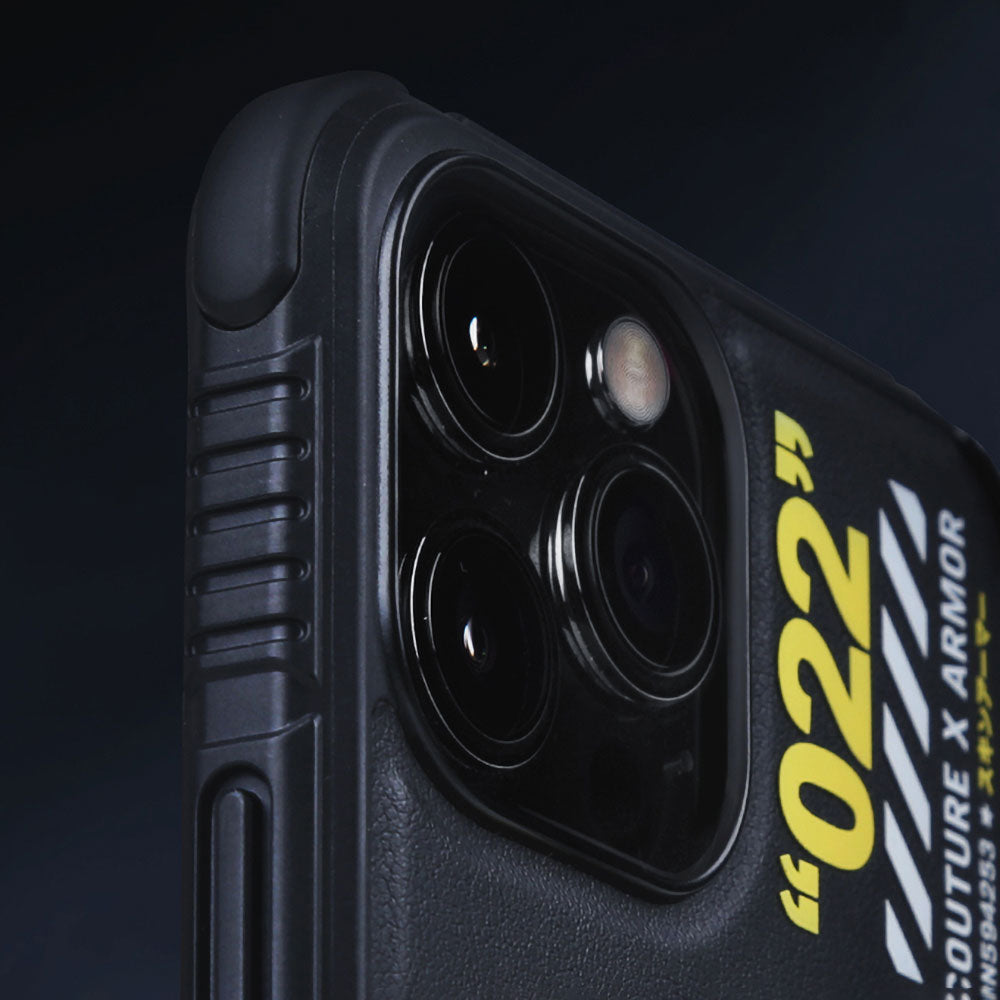 iPhone 12 Pro Max Kılıf SkinArma Standlı Deri Görünümlü Shingoki Kılıf Sarı