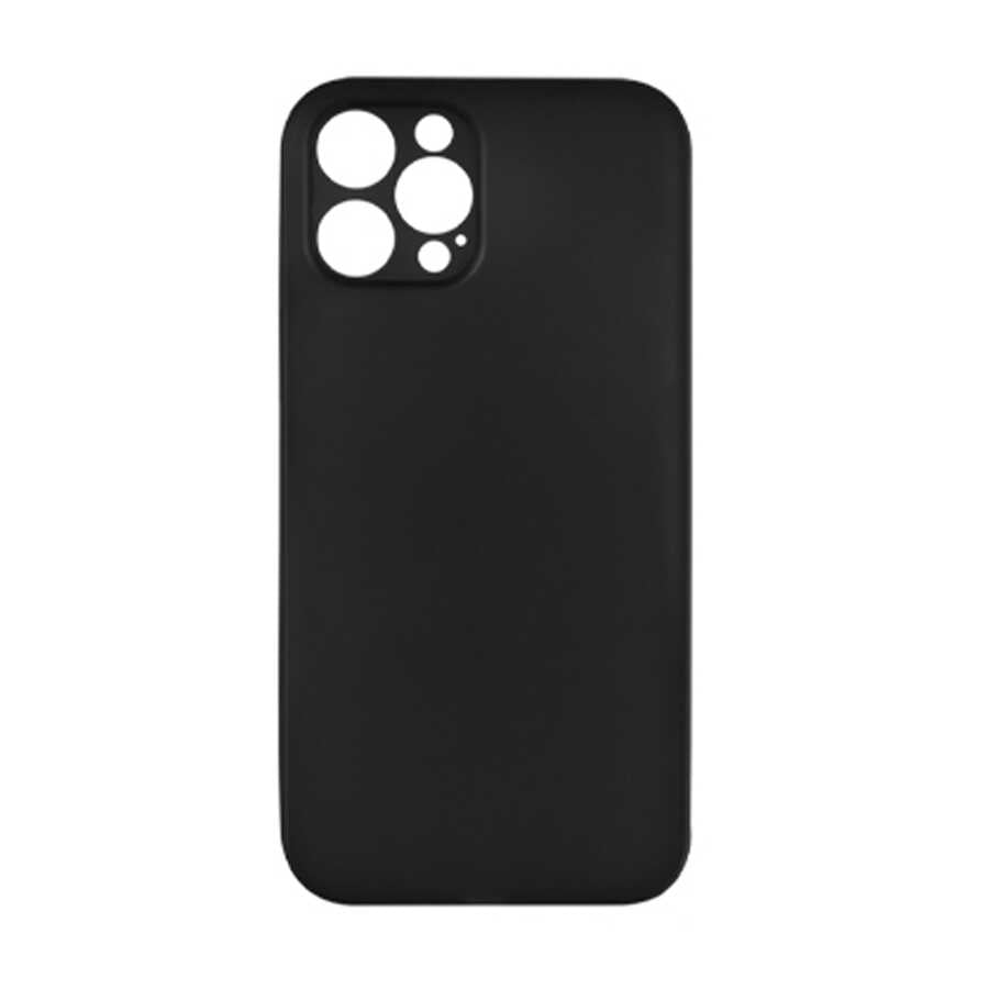 iPhone 12 Pro Max Kılıf Wiwu Skin Nano PP Kılıf Siyah