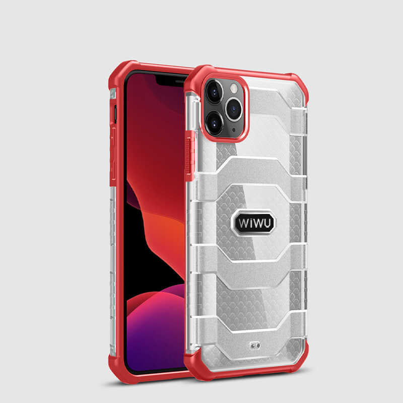 iPhone 12 Pro Max Kılıf Wiwu Voyager Kılıf Mavi