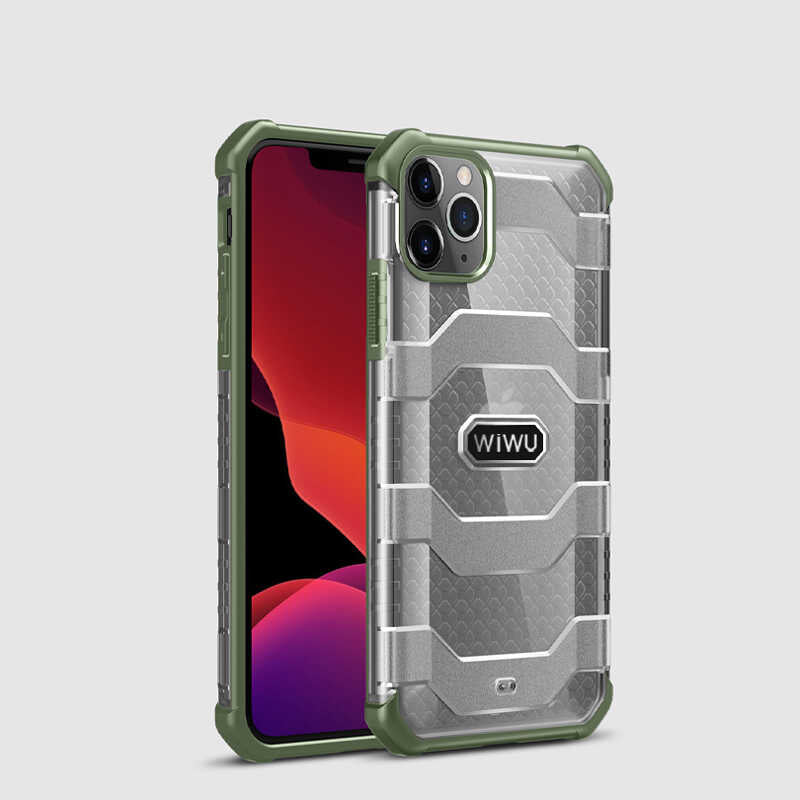 iPhone 12 Pro Max Kılıf Wiwu Voyager Kılıf Mavi