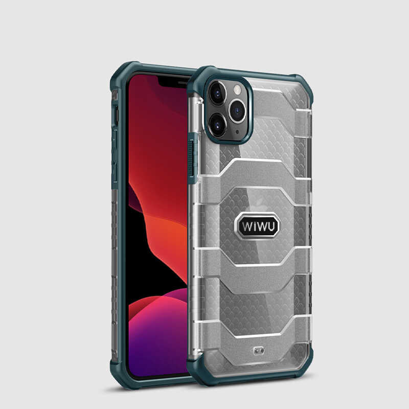iPhone 12 Pro Max Kılıf Wiwu Voyager Kılıf Mavi