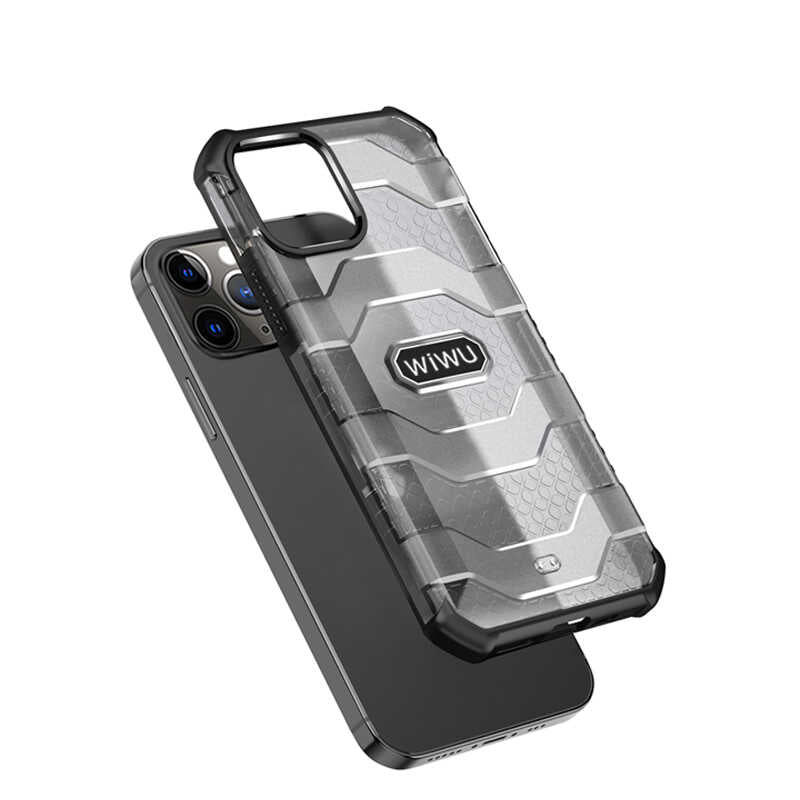 iPhone 12 Pro Max Kılıf Wiwu Voyager Kılıf Mavi