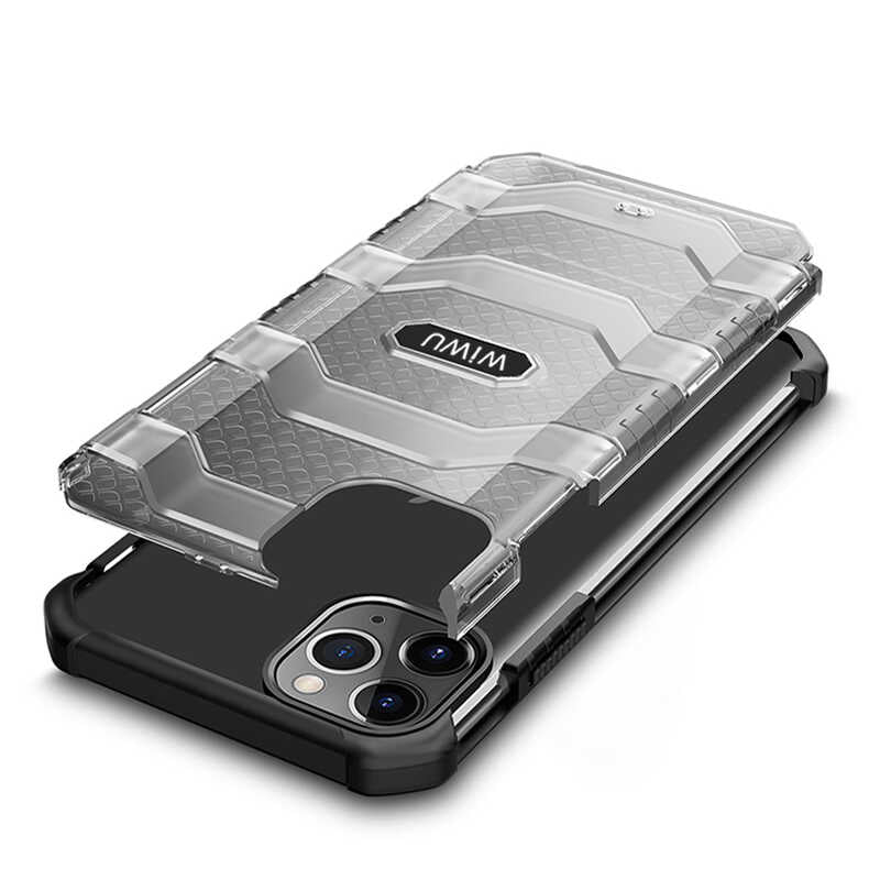iPhone 12 Pro Max Kılıf Wiwu Voyager Kılıf Mavi