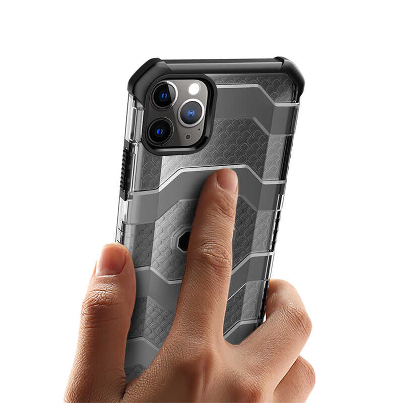 iPhone 12 Pro Max Kılıf Wiwu Voyager Kılıf Siyah