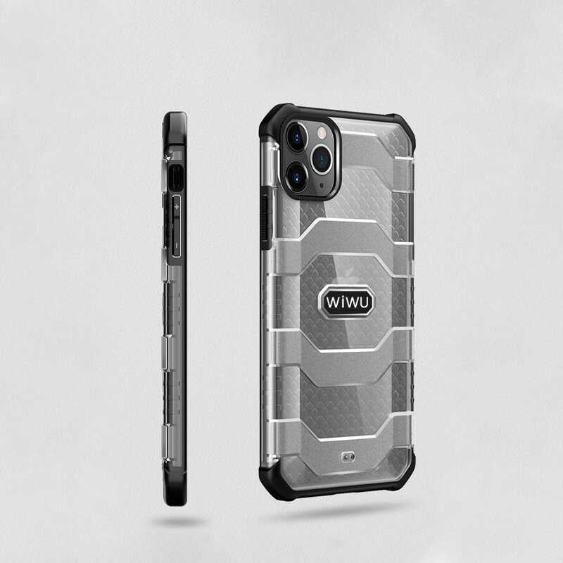 iPhone 12 Pro Max Kılıf Wiwu Voyager Kılıf Siyah