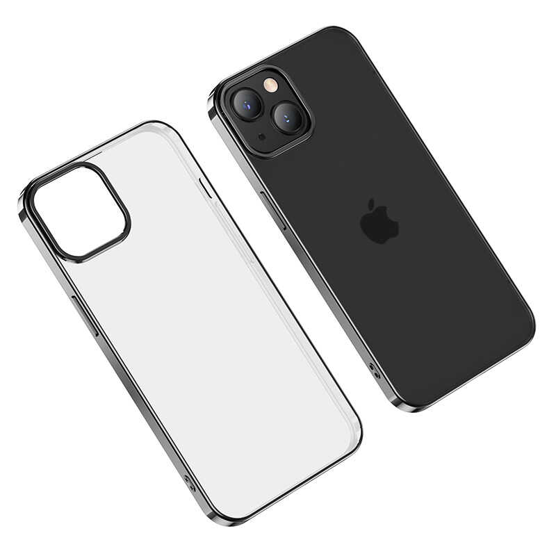 iPhone 13 Benks Matte Electroplated TPU Kılıf Siyah