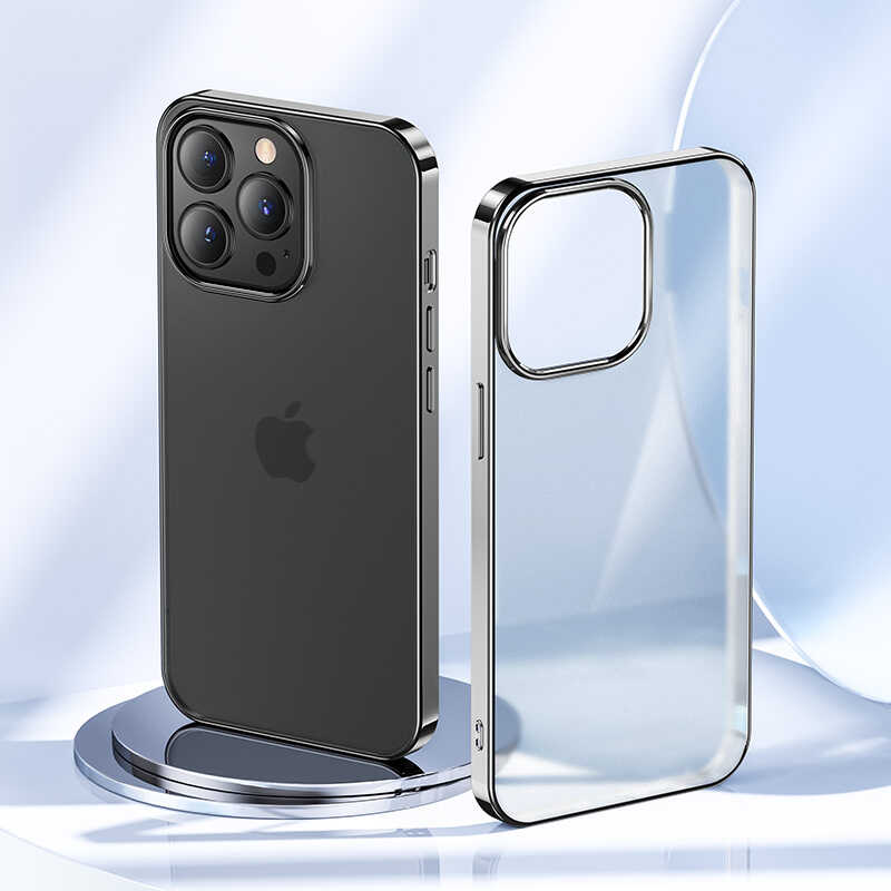 iPhone 13 Benks Matte Electroplated TPU Kılıf Siyah