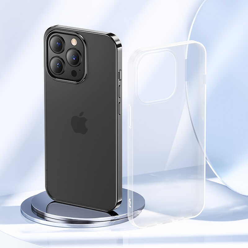 iPhone 13 Benks Matte Electroplated TPU Kılıf Siyah