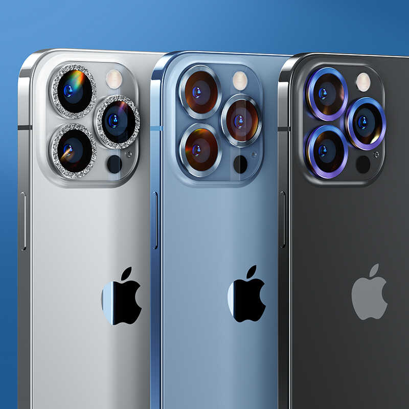 iPhone 13 Benks New KR Kamera Lens Koruyucu Siyah