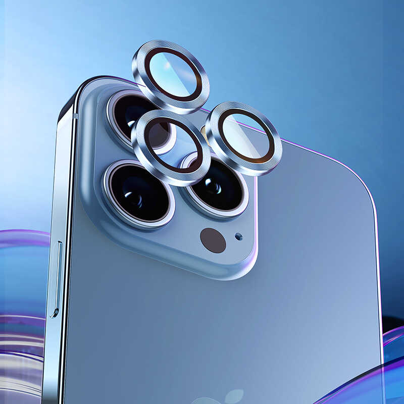 iPhone 13 Benks New KR Kamera Lens Koruyucu Kırmızı