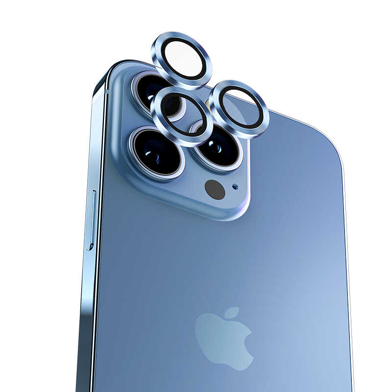 iPhone 13 Benks New KR Kamera Lens Koruyucu Pembe