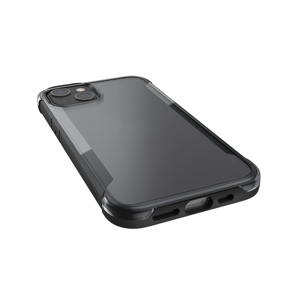 iPhone 13 Kılıf MagSafe Şarj Özellikli Airbagli Raptic Terrain Serisi Şeffaf Arka Yüzey Kılıf Mavi