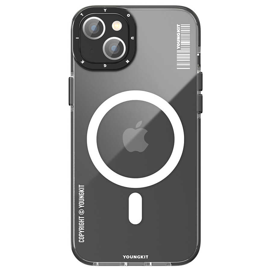 Youngkit Exquisite Serisi iPhone Kapak Siyah Mor- Product vendor