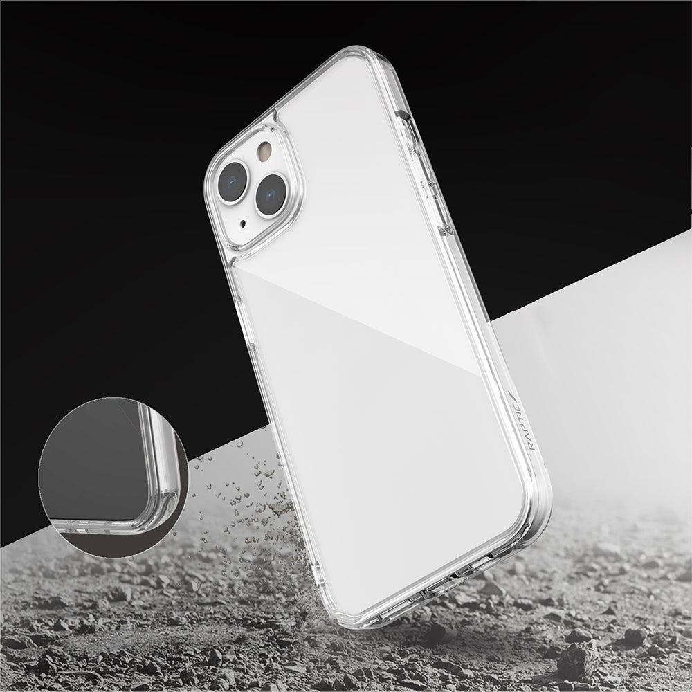 iPhone 13 Kılıf Raptic Glass Plus Serisi Şeffaf Kılıf Şeffaf