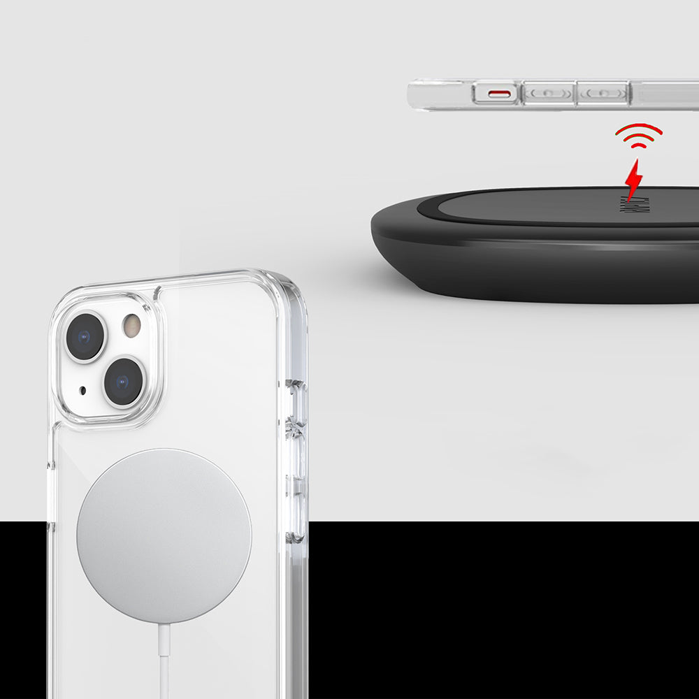iPhone 13 Kılıf Raptic Glass Plus Serisi Şeffaf Kılıf Şeffaf