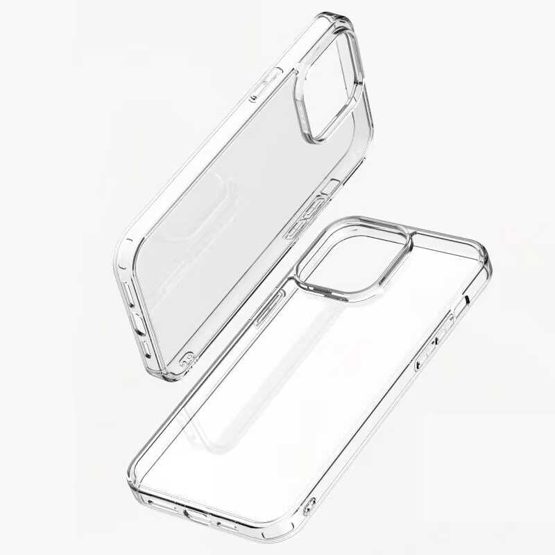 iPhone 13 Kılıf Şeffaf Airbag Tasarımlı Wiwu ZCC-108 Concise Serisi Kılıf Renksiz