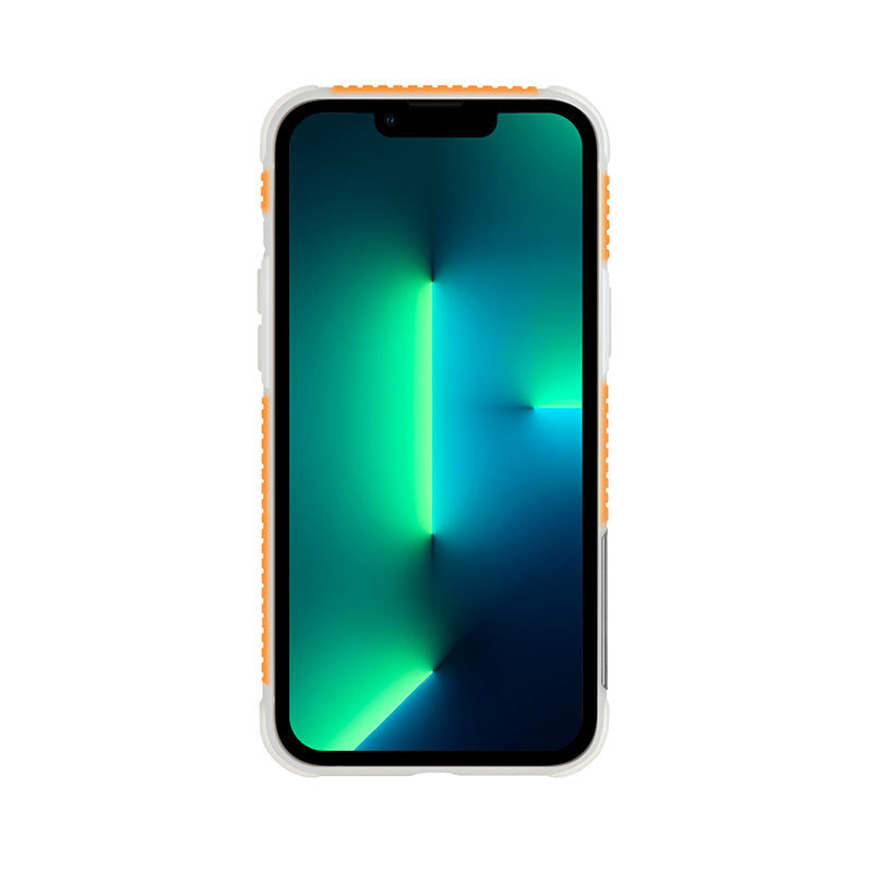 Apple iPhone 13 Kılıf SkinArma Şeffaf Airbag Tasarımlı Keisha Kapak Sarı