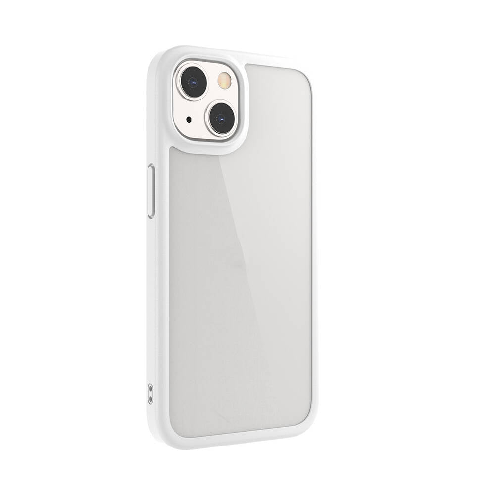 iPhone 13 Kılıf Ultra İnce Şok Önleyicili Lisanslı Switcheasy Aero Plus Kılıf Beyaz