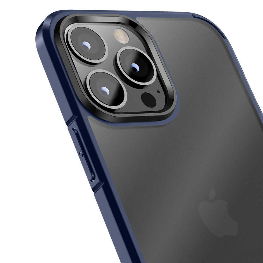 iPhone 13 Kılıf Wlons H-Bom Kılıf Siyah