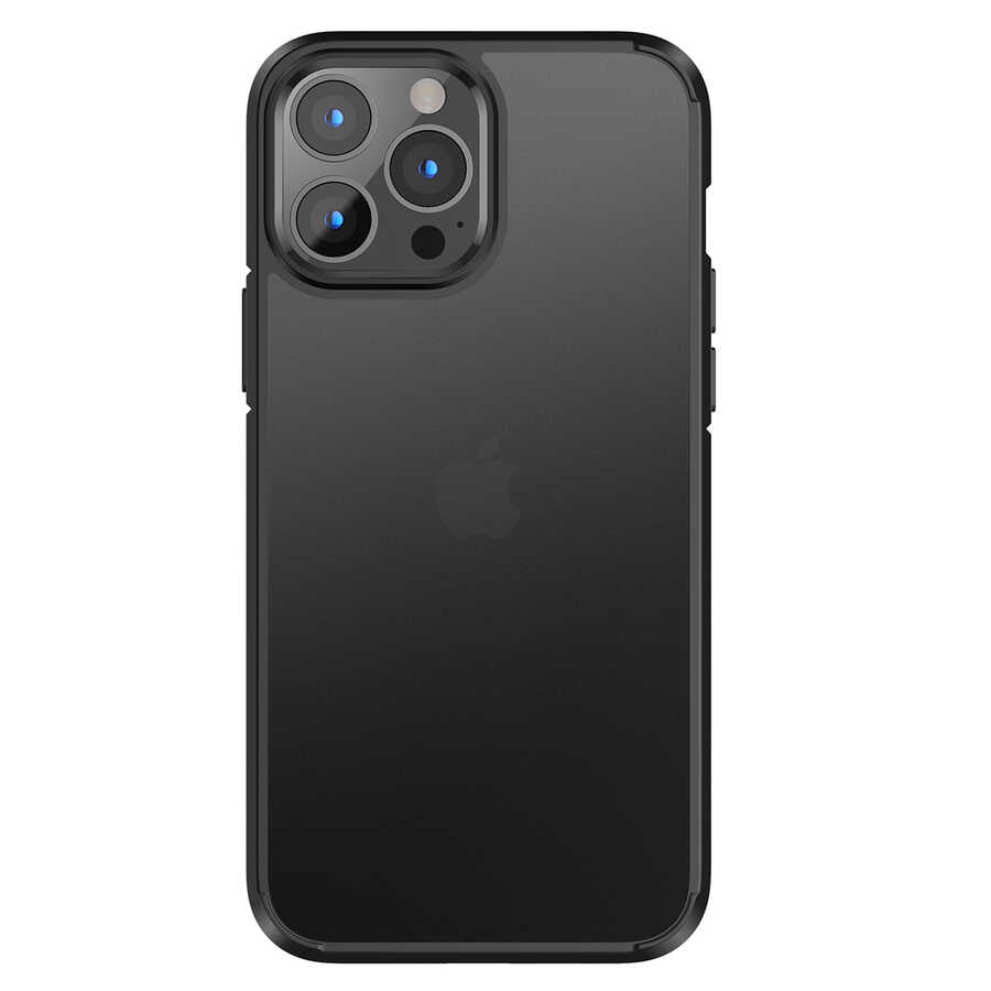 iPhone 13 Kılıf Wlons H-Bom Kılıf Siyah