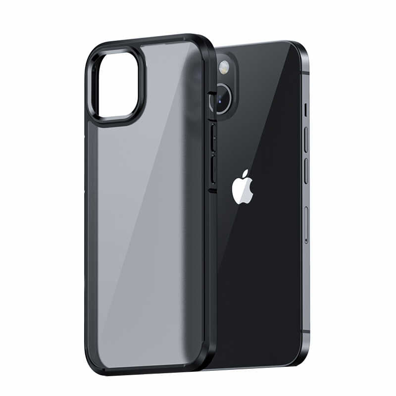 iPhone 13 Kılıf Wlons H-Bom Kılıf Siyah
