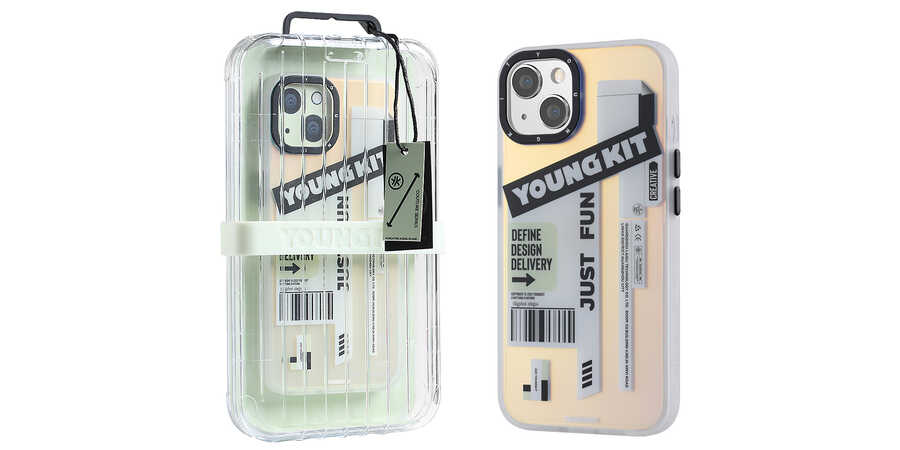 iPhone 13 Kılıf YoungKit Fashion Culture Time Serisi Kılıf CL035 Day İn Day Out