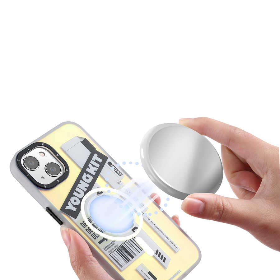 iPhone 13 Kılıf YoungKit Fashion Culture Time Serisi Kılıf CL035 Day İn Day Out