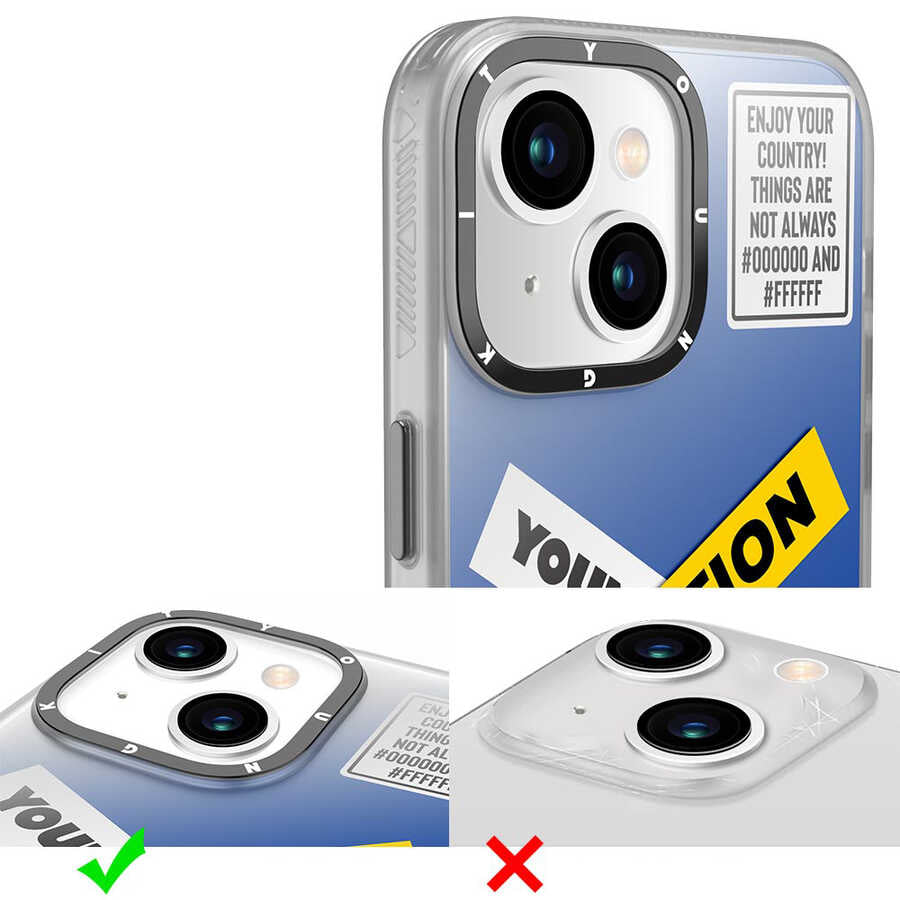 iPhone 13 Kılıf YoungKit Holiday Serisi Kılıf Mavi