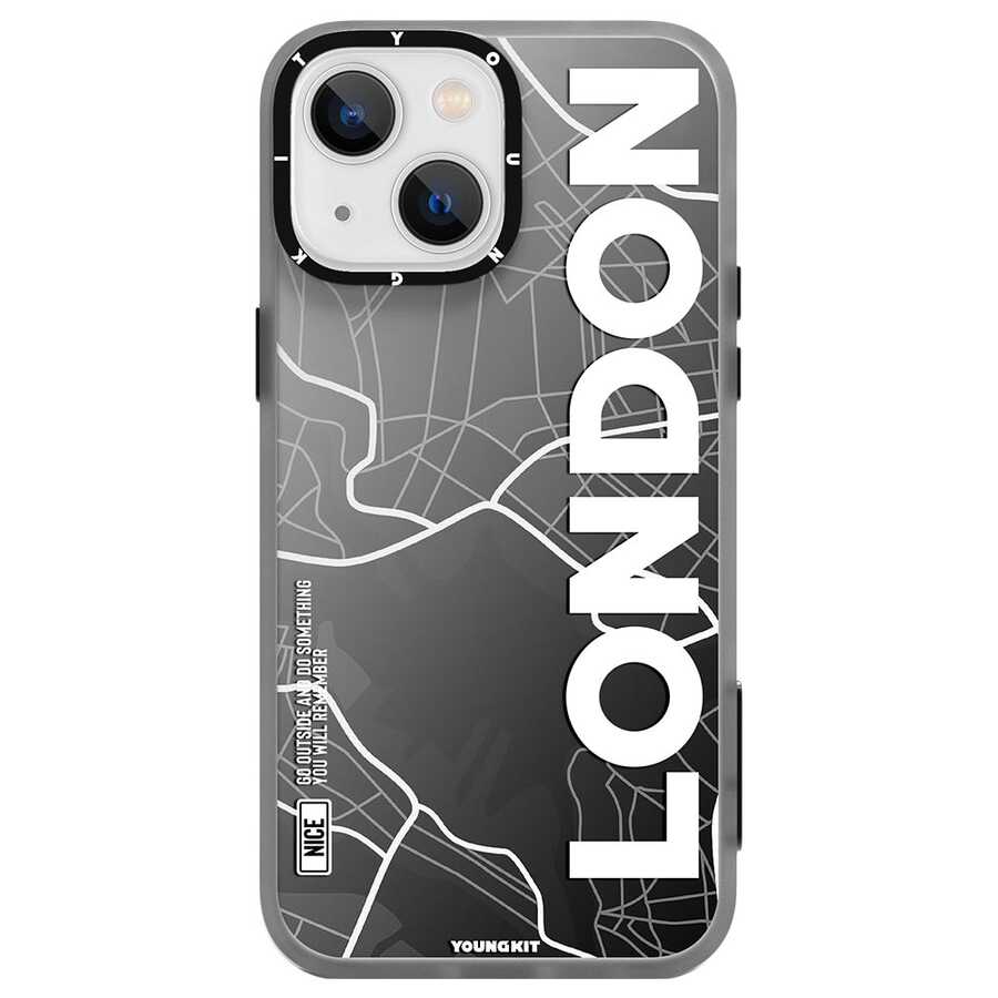 iPhone 13 Kılıf YoungKit World Trip Serisi Kılıf New York