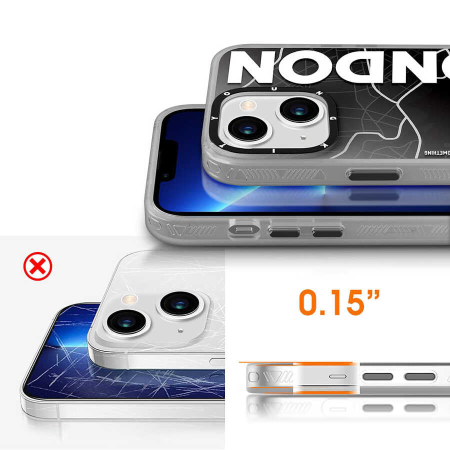 iPhone 13 Kılıf YoungKit World Trip Serisi Kılıf Tokyo