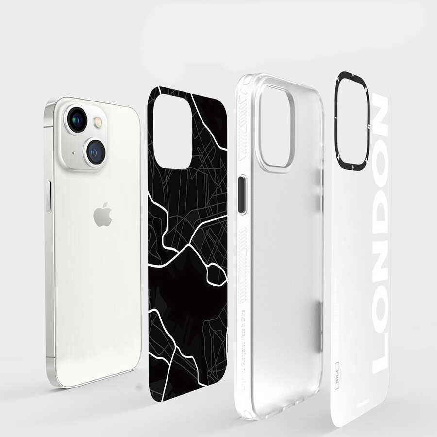 iPhone 13 Kılıf YoungKit World Trip Serisi Kılıf Paris